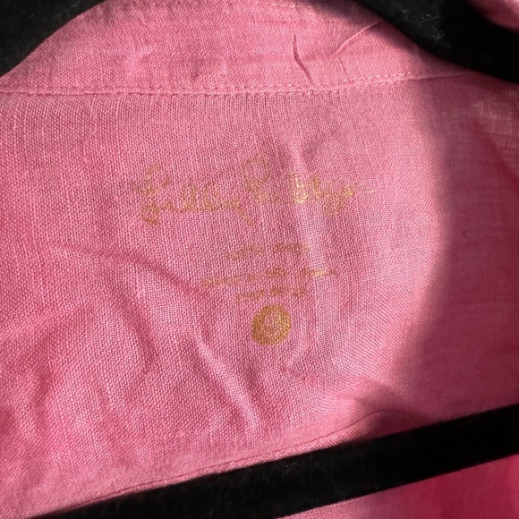 Lilly Pulitzer Linen top - Picture 3 of 3